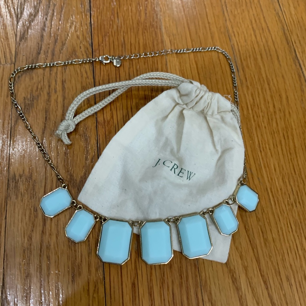 J.Crew Turquoise Pendant Necklace